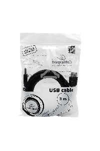 Кабель Gembird PRO CCP-USB2-AMAF-10 USB 2.0 кабель удлинительный 3.0м AM/AF  позол. контакты, пакет 
