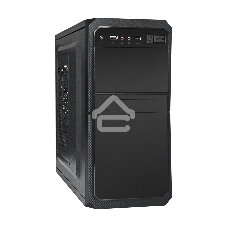 Компьютерный корпус ExeGate EX284027RUS Minitower BA-202 Black, mATX, без БП, 2хUSB, Audio