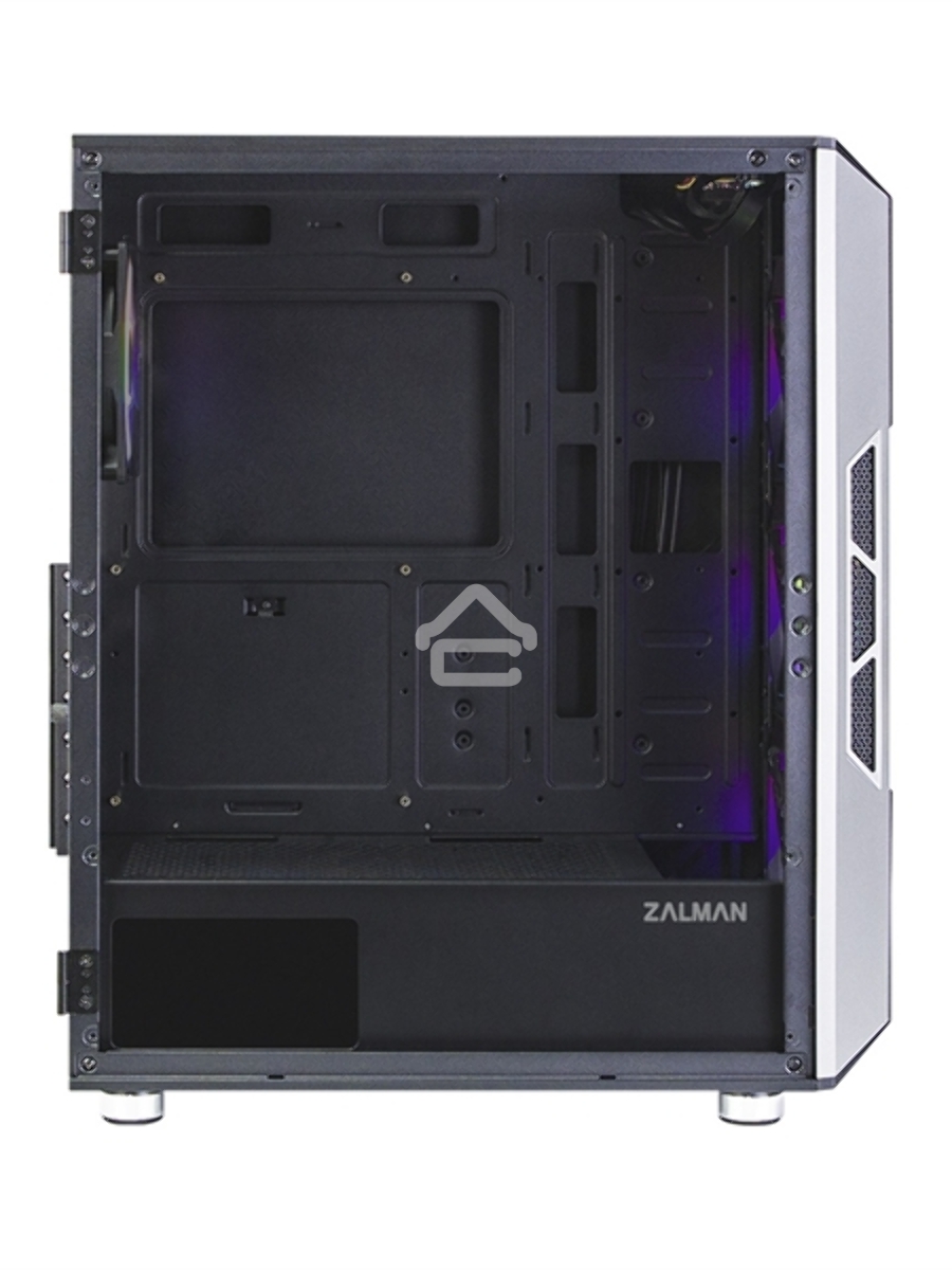 Компьютерный корпус MidiTower Zalman I3 NEO white (ATX, front mesh, USB2.0 x1, USB3.0x2, 4x120mm RGB fan, без БП) (I3 NEO White)