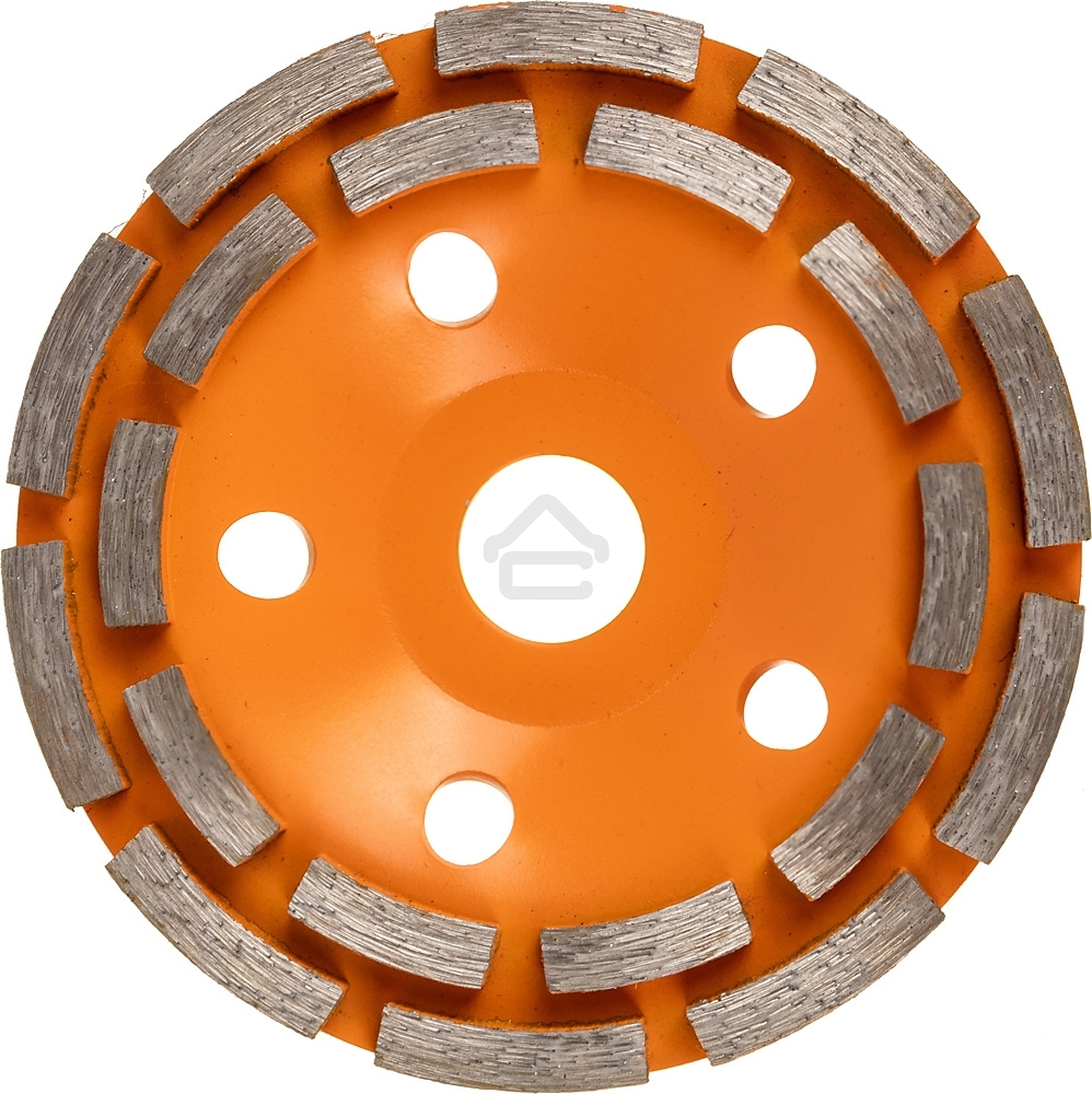 Чашка алмазная зачистная 125мм двухрядная Вихрь 73/10/3/6