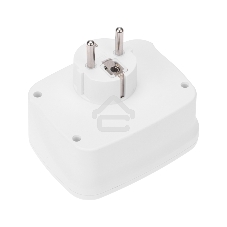 Тройник электрический 16А + 2х2,5А с заземлением + 3хUSB-A 2,4А + USB Type-C 3А, белый Rexant