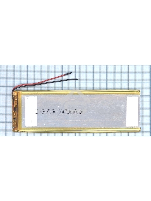 Аккумулятор Li-Pol (батарея) 4*45*143мм 2pin 3.7V/3000mAh