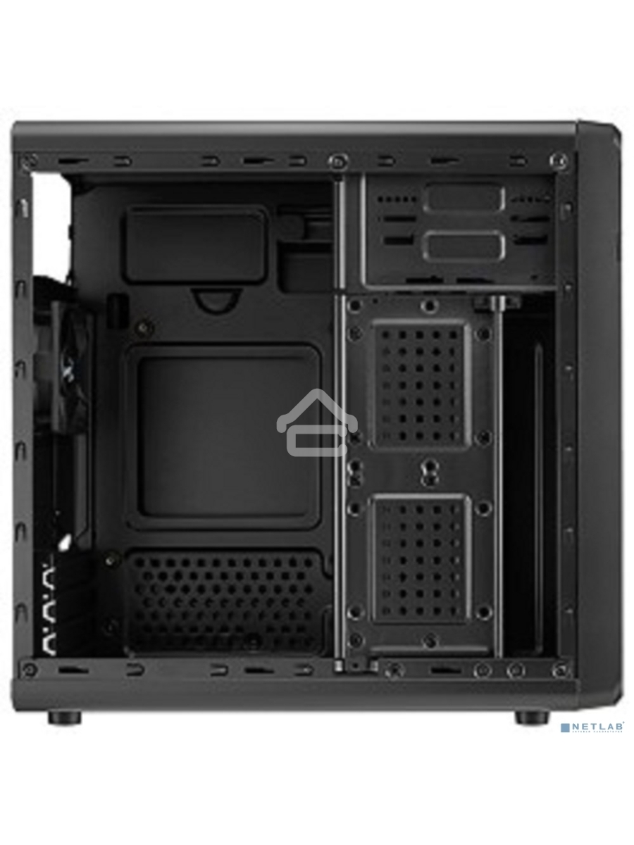 Компьютерный корпус Aerocool / Formula Qs-180 черный без БП mATX 1x80mm 2xUSB2.0 1xUSB3.0 audio