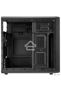 Компьютерный корпус Aerocool / Formula Qs-180 черный без БП mATX 1x80mm 2xUSB2.0 1xUSB3.0 audio