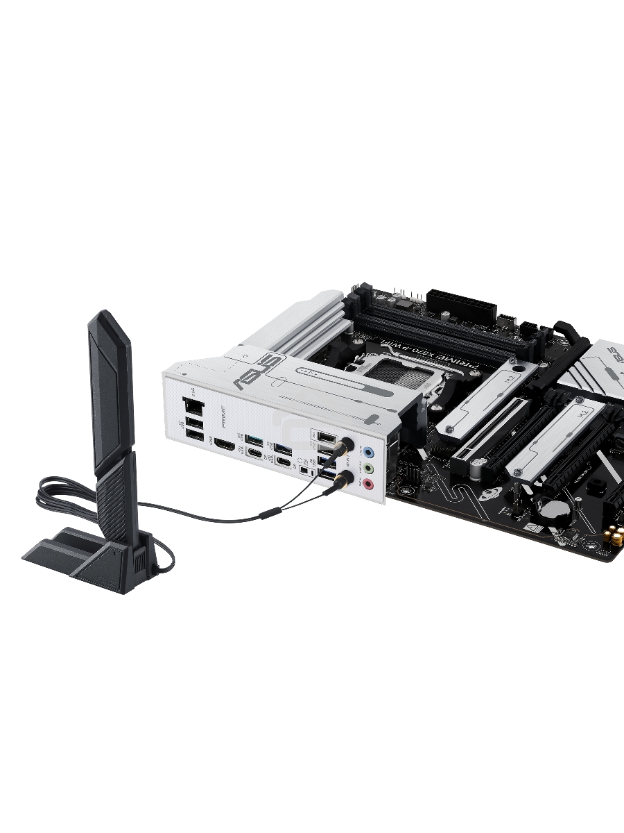 Материнская плата ASUS PRIME X870-P WIFI, AM5, AMD X870, 4xDDR5, 2xSATA, 4xM.2, 1xPCI-E 5.0 x16, 2xPCI-E 4.0 x1, 1xHDMI, 2xUSB-C, 1x 2.5Gb LAN, 4xUSB-A 3.2 Gen 1, 1xUSB-A 3.2 Gen 2, 4xUSB-A 2.0, 3x3.5 мм, 7.1, 1xWi-Fi 7, ATX