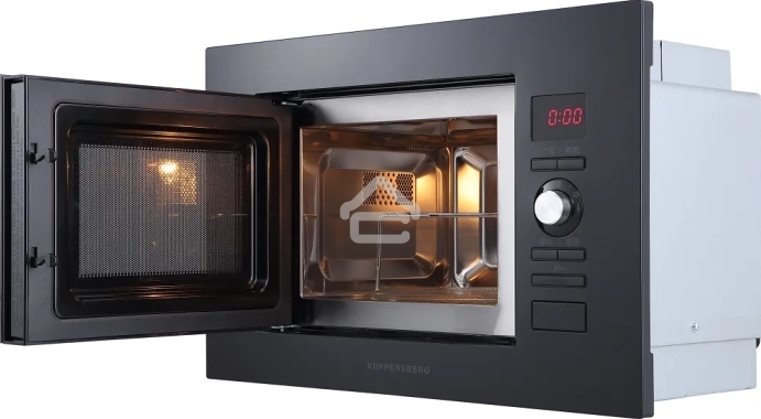 Встраиваемая микроволновая печь Kuppersberg HMW 625 B 20 л, High-Tech, 800 Вт, черный