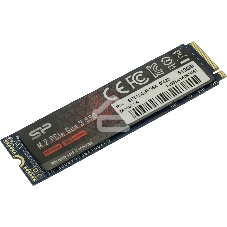 Накопитель SSD Silicon Power P34A60, 512Gb, M.2 2280, PCIe 3.0 x4, NVMe, R/W 2200/1600