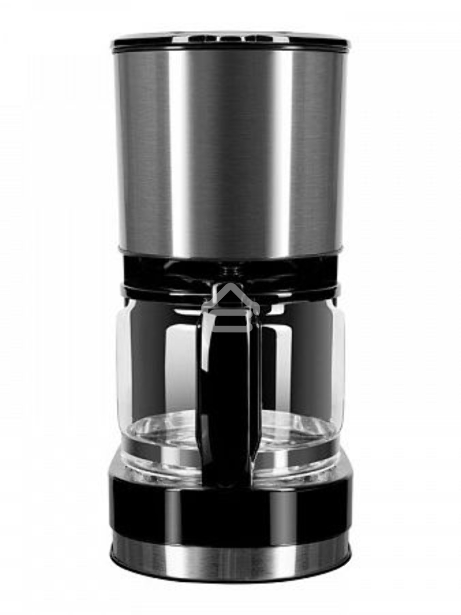 Кофеварка капельная Redmond RCM-M1507 черный/серебристый, исп. кофе - молотый, 0.6 л, 600 Вт