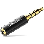 Переходник Vention Jack 2.5 mm F/3.5mm M Переходник Vention Jack 2.5 mm F/3.5mm M