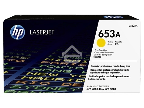 Тонер Картридж HP 653A CF322A желтый для HP MFP M680 (16000 стр.)