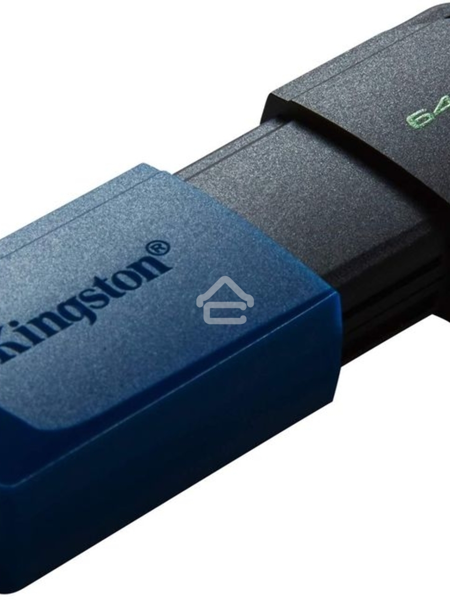 Флеш диск Kingston 64Gb DataTraveler Exodia M DTXM/64GB USB3.0 черный/синий