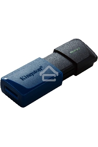 Флеш диск Kingston 64Gb DataTraveler Exodia M DTXM/64GB USB3.0 черный/синий