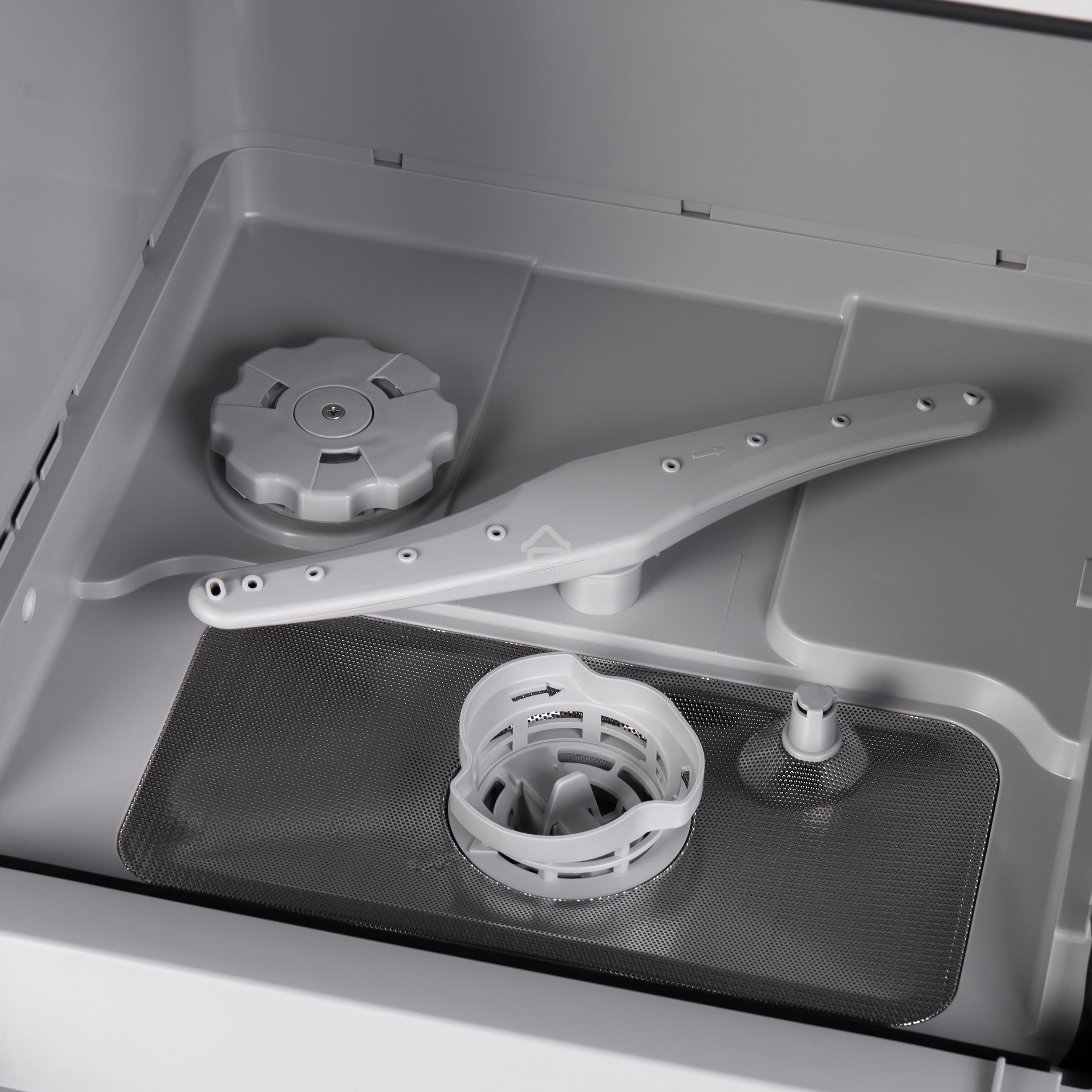 Посудомоечная машина Maunfeld MWF07IM, белый, 42 см, 3 компл., 58 дБ, класс B