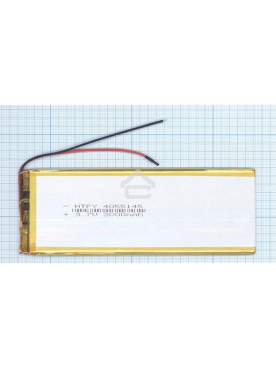 Аккумулятор Li-Pol (батарея) 4*55*145мм 2pin 3.7V/3000mAh