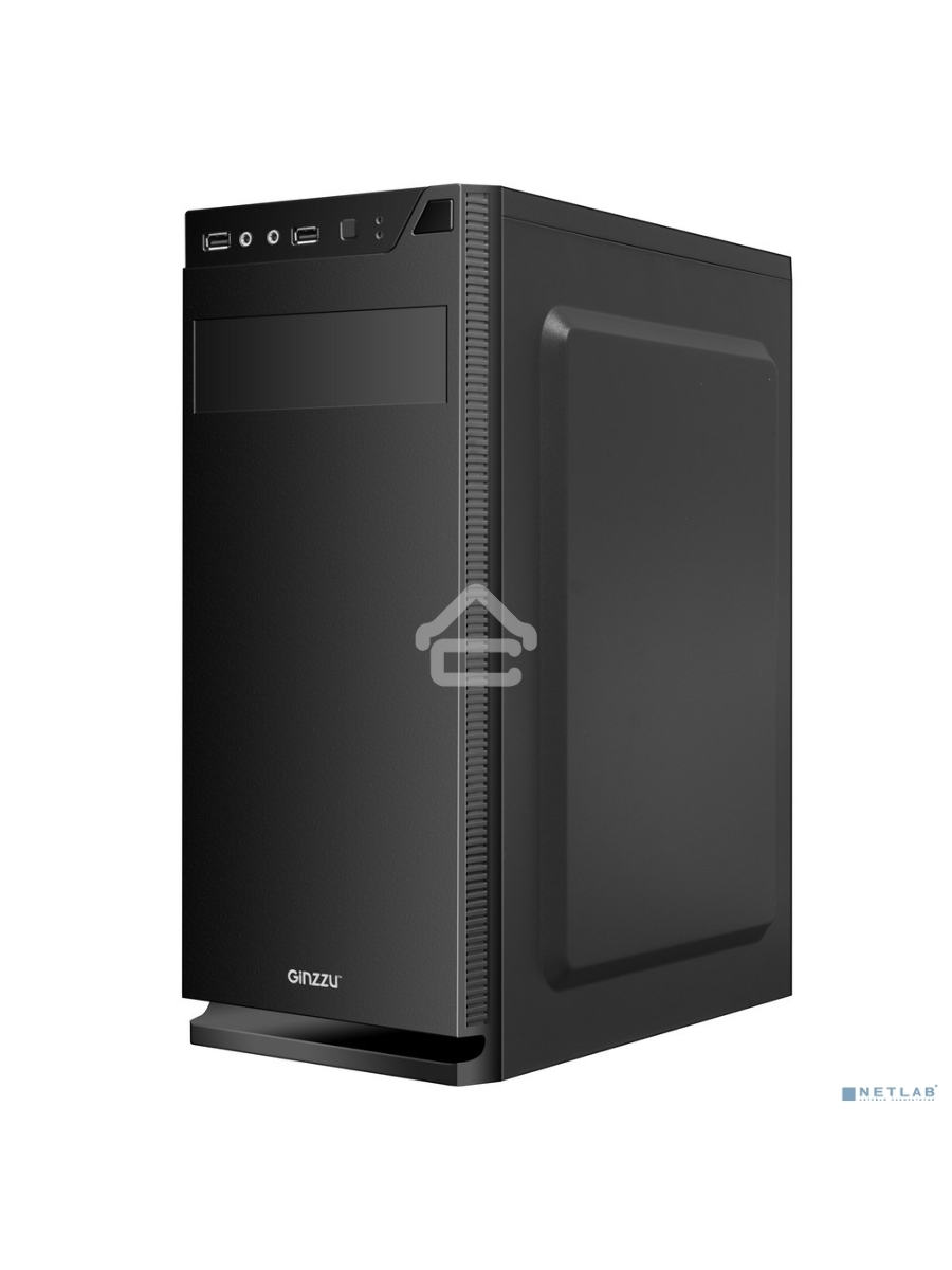 Компьютерный корпус Ginzzu A250 Window w/o PSU