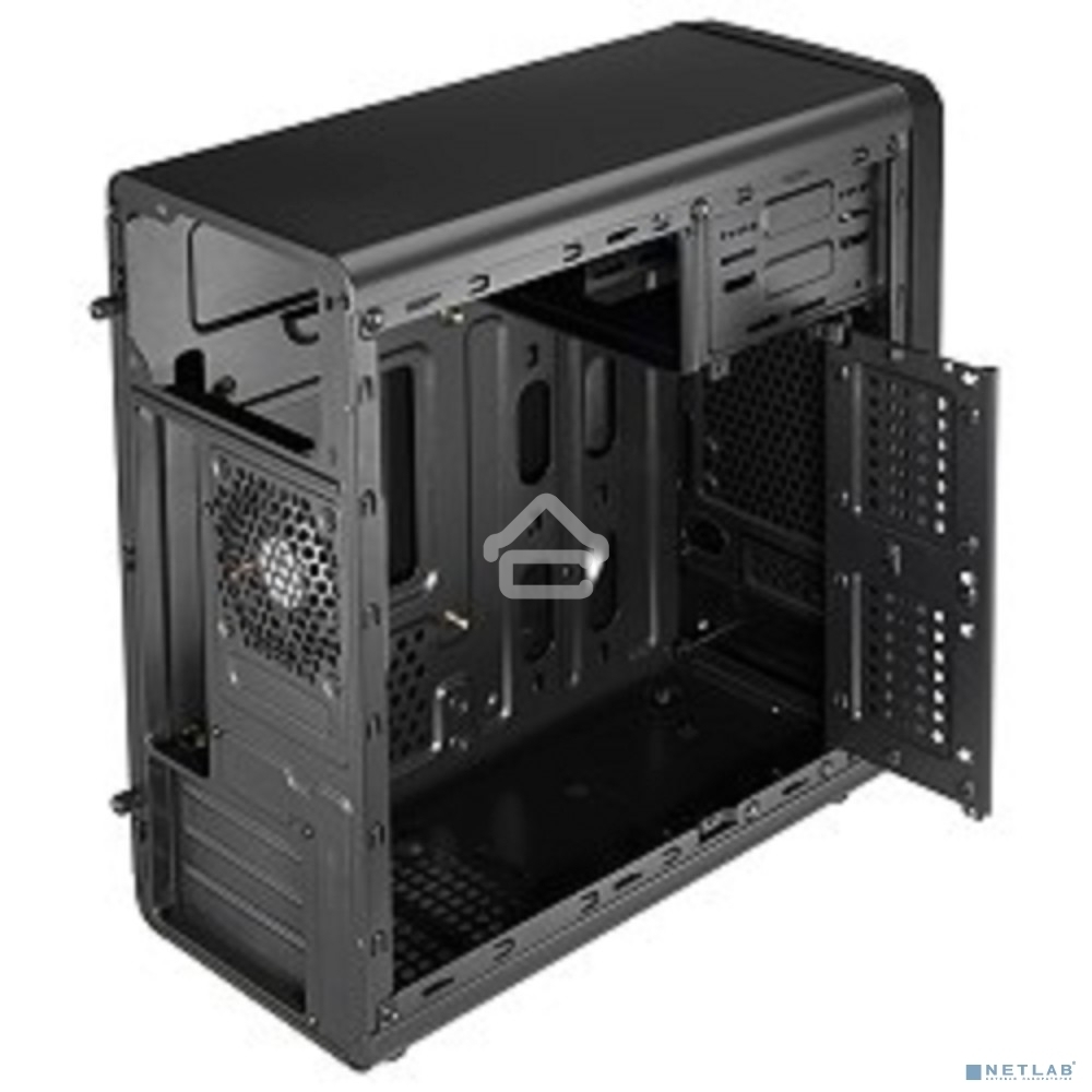 Компьютерный корпус Aerocool / Formula Qs-180 черный без БП mATX 1x80mm 2xUSB2.0 1xUSB3.0 audio
