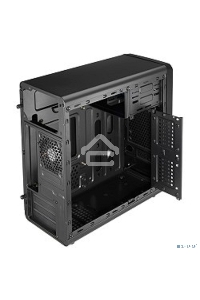 Компьютерный корпус Aerocool / Formula Qs-180 черный без БП mATX 1x80mm 2xUSB2.0 1xUSB3.0 audio