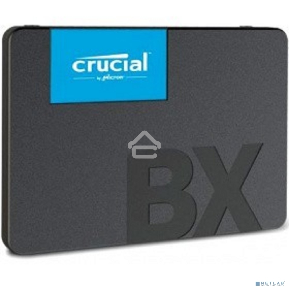 Накопитель SSD Crucial BX500, 2Tb, SATA III, 2.5