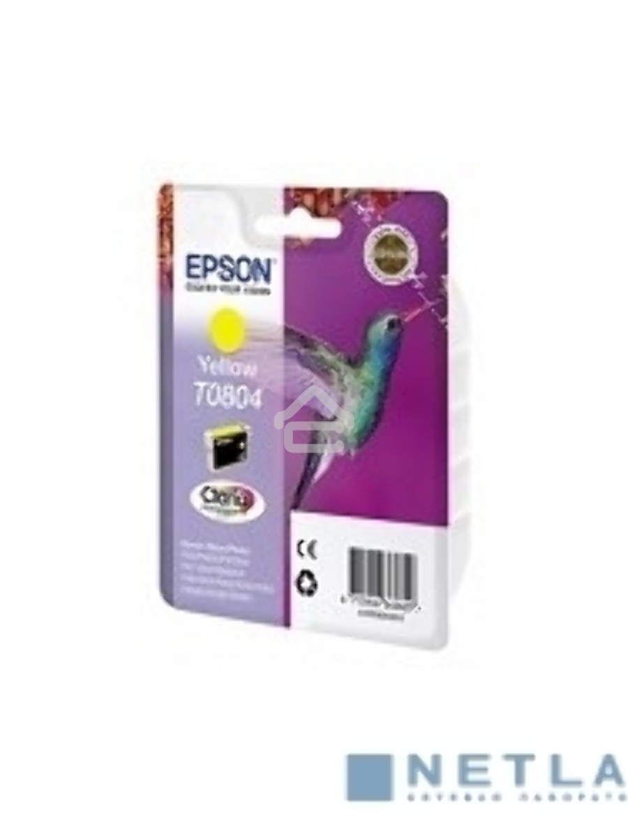 Картридж струйный Epson C13T08044011 желтый для Epson St Ph P50/PX660/PX720WD (330стр.)