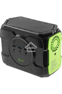 Мобильный аккумулятор Cactus CS-PCS144-EC5 40000mAh 2.1A 2xUSB черный/зеленый