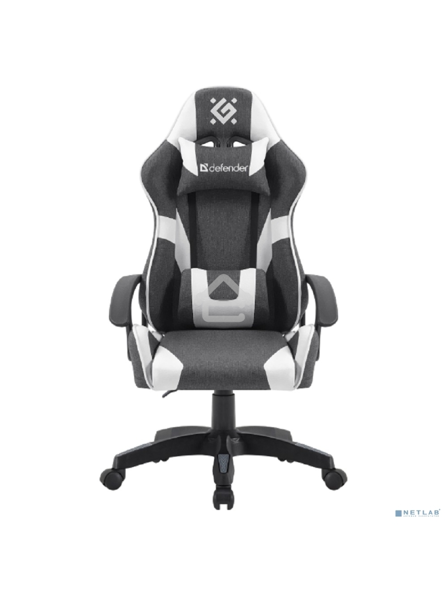 Кресло игровое Defender IBIS GREY/WHITE 64043