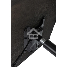 Кресло игровое Zombie Carry черный, крестов. пластик