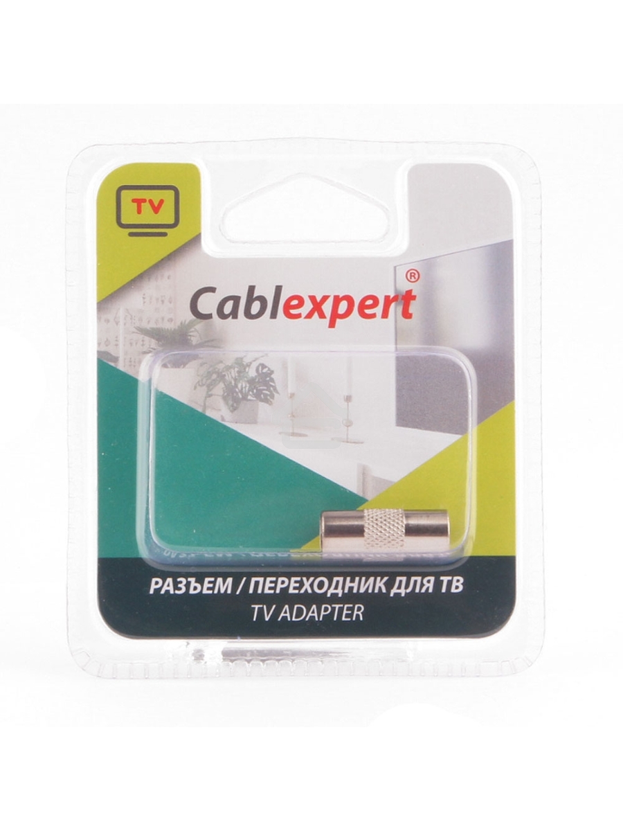 Переходник Cablexpert APL-TVMTVM-01, TV (папа) / TV (папа), блистер