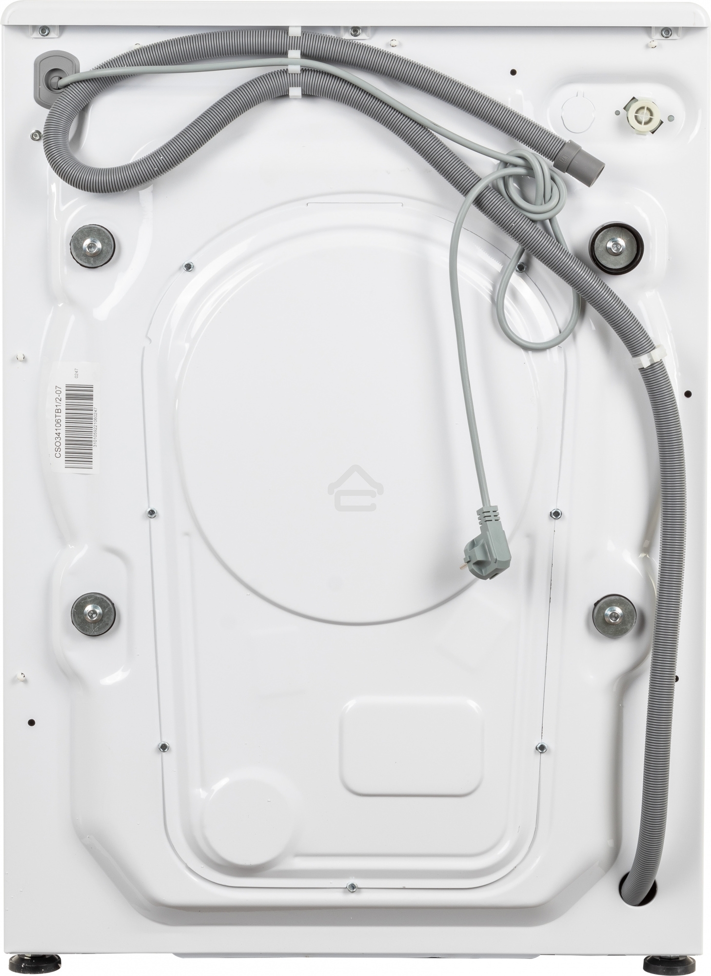 Стиральная машина Candy Smart Pro CSO34 106TB1/2-07 белый, загрузка фронтальная 6 кг, 1000 об/мин., класс: А