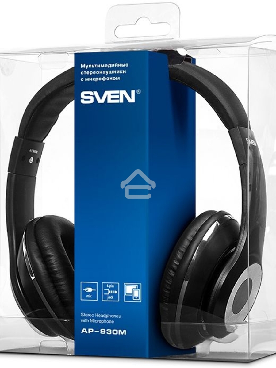 Наушники SVEN AP-930M черный 3 5 мм