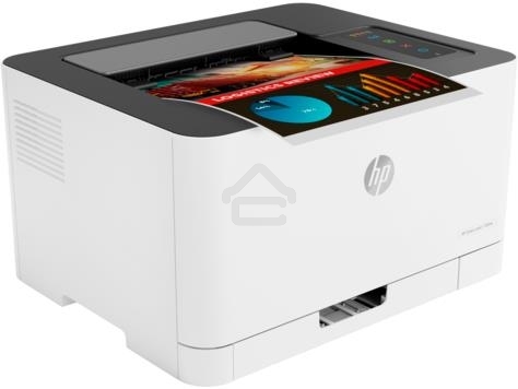 Принтер лазерный HP Color Laser 150nw (4ZB95A), A4, цветной, печ. до 18 стр/мин. (ч/б) до 4 стр/мин. (цвет), 600 x 600 dpi, USB, RJ-45, Wi-Fi, Air Print, Mopria