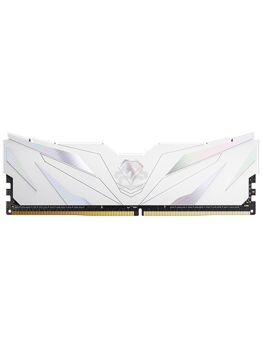 Оперативная память NETAC, DDR4, 16GB (1x16GB), 3200MHz, CL16, DIMM, с радиатором, белый