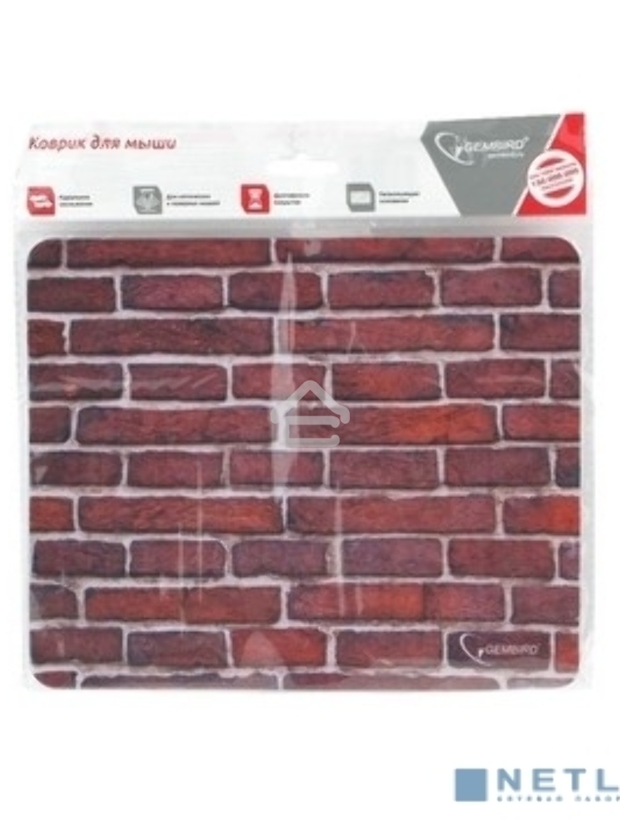 Коврик для мыши Gembird MP-BRICKS, рисунок 