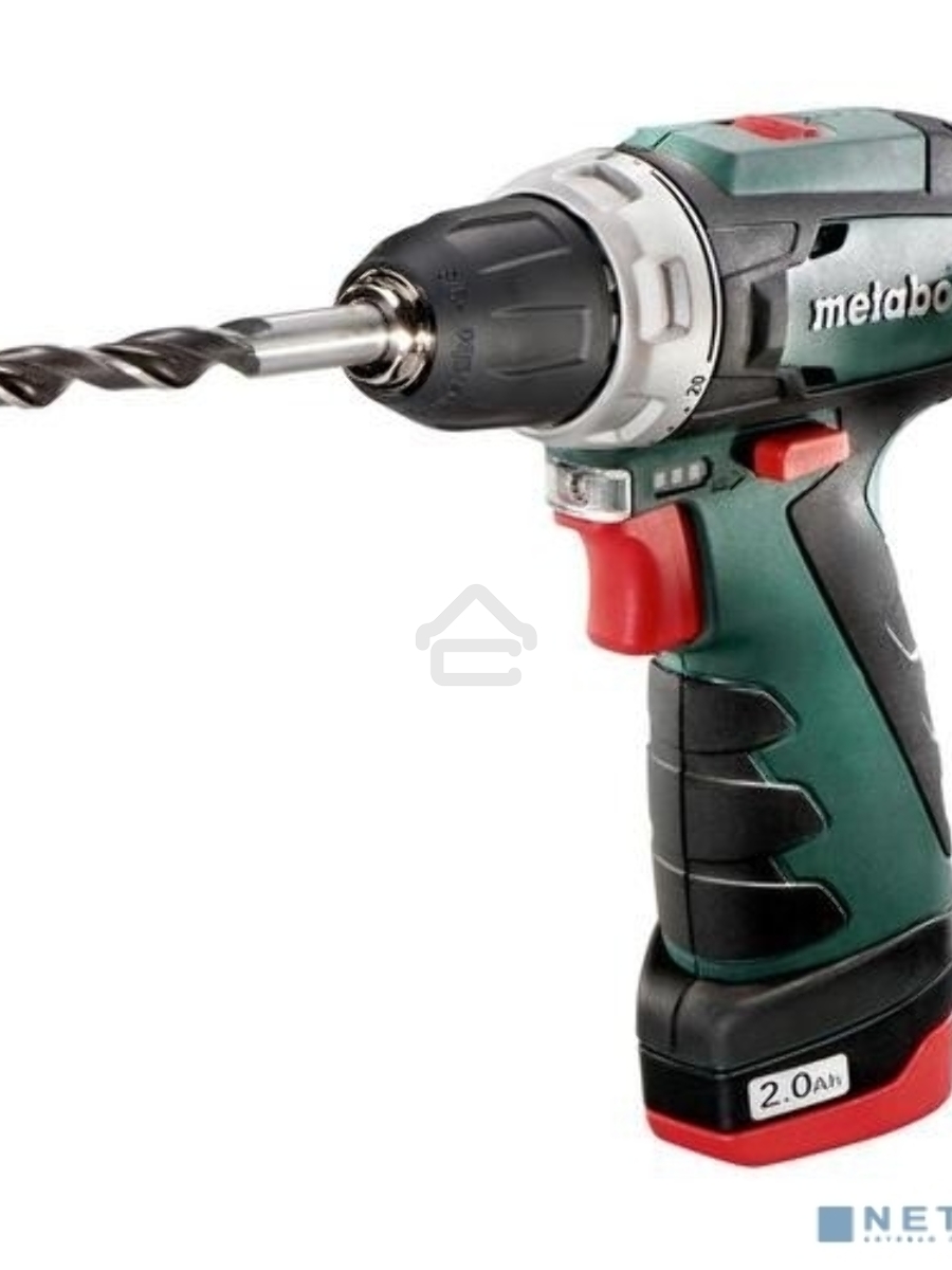Дрель-шуруповерт Metabo PowerMaxx BS 600984000, Аккумуляторный, 10,8В, 2 АКБ