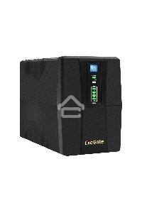 Источник бесперебойного питания ExeGate Power Back BNB-1000.LED.AVR.4C13.RJ.USB <1000VA/550W, LED, AVR, 4*C13, RJ45/11,USB, Black>