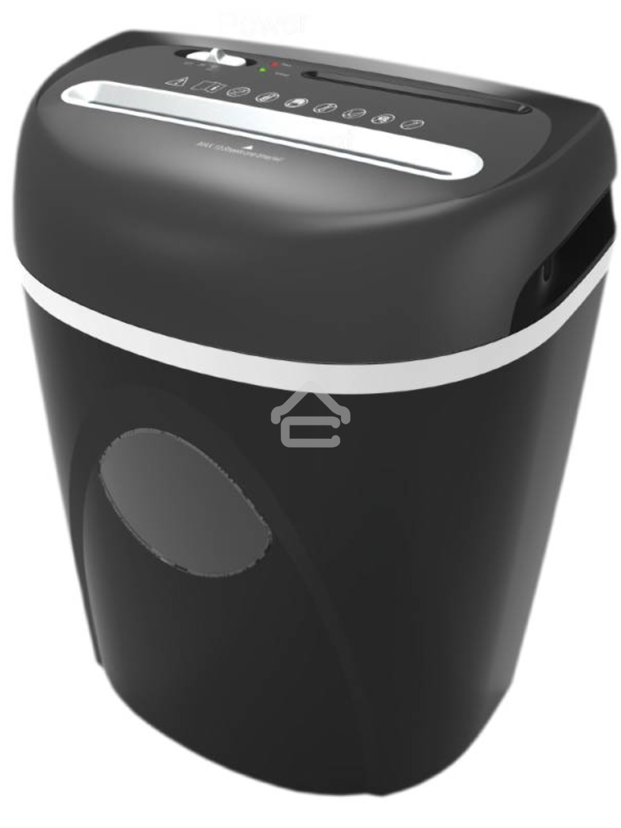 Шредер Office Kit S75 (секр.P-4)/фрагменты/15лист./27лтр./скрепки/скобы/пл.карты/CD