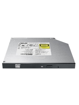 Оптический привод внутренний ASUS SDRW-08U1MT/BLK/B/GEN  bulk, dvd-rw, internal, slim ; 90DD027X-B10000
