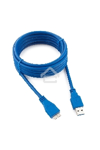 Кабель Gembird PRO CCP-mUSB3-AMBM-10, USB 3.0 кабель для соед. 3м А-microB (9 pin) позол.конт., пакет