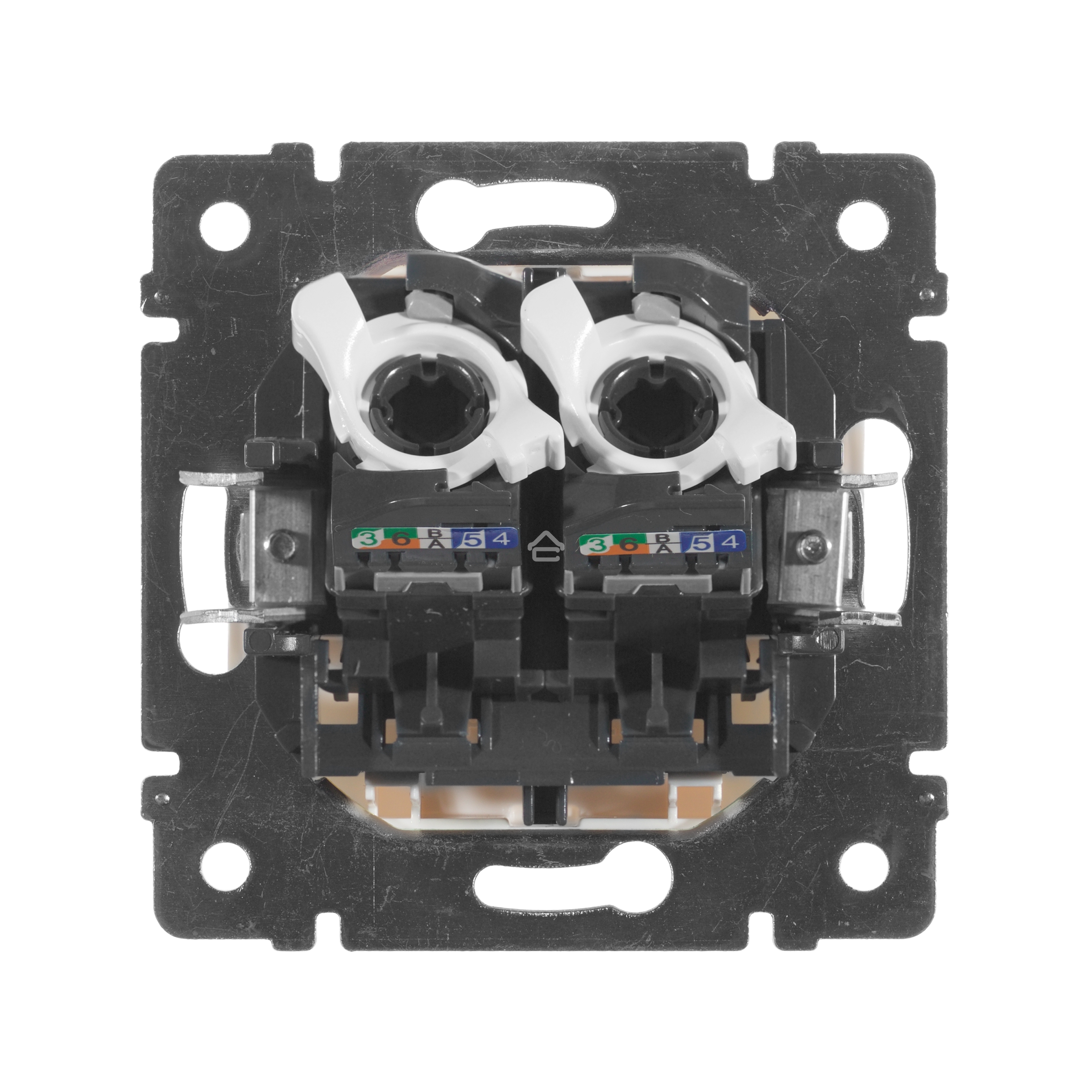 Компьютерная двойная розетка Legrand Valena 774231, белая RJ45 5 кат UTP