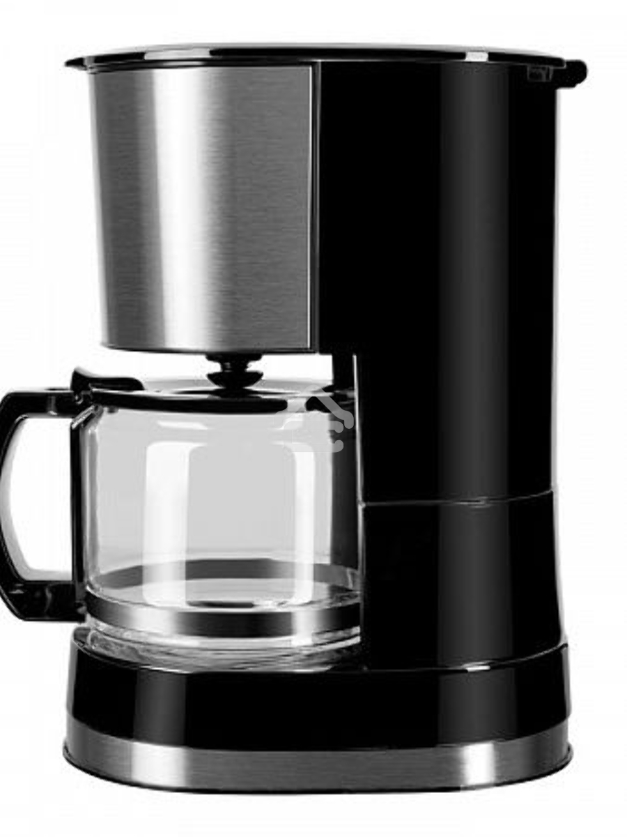 Кофеварка капельная Redmond RCM-M1507 черный/серебристый, исп. кофе - молотый, 0.6 л, 600 Вт