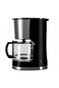 Кофеварка капельная Redmond RCM-M1507 черный/серебристый, исп. кофе - молотый, 0.6 л, 600 Вт
