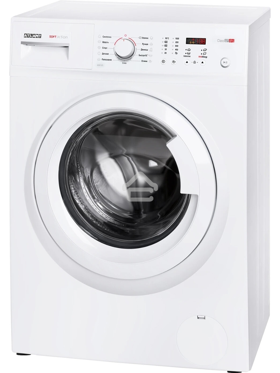 Стиральная машина Atlant СМА 40М105-00  белый, загрузка фронтальная 4 кг, 1000 об/мин., класс: А+