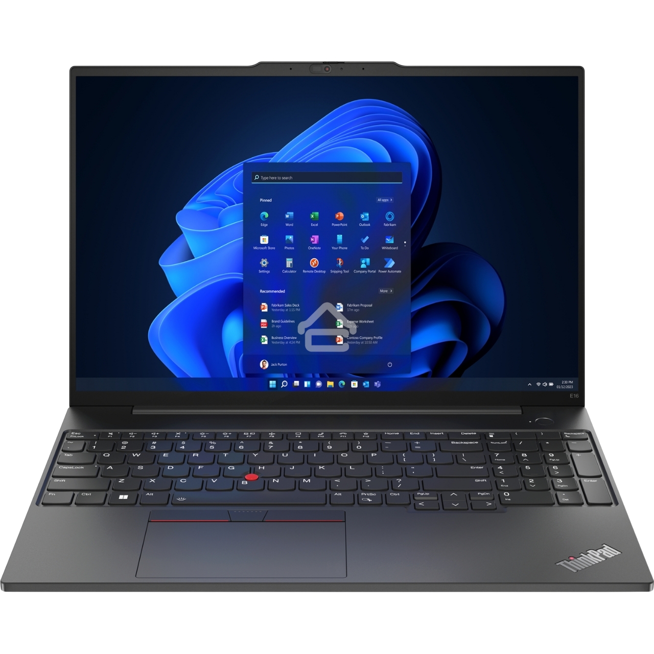 Ноутбук Lenovo ThinkPad E16 G2 Ryzen 7 7735HS 16Gb SSD512Gb AMD Radeon 16