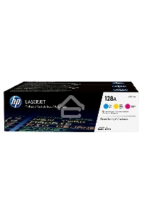 Картридж лазерный комплект HP CF371AM голубой/пурпурный/желтый для LaserJet PRO CP1525N/CP1525NW (3 х 1300)