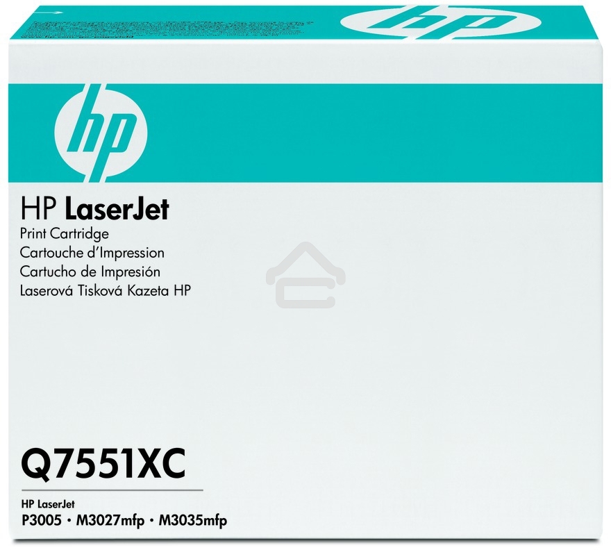 Картридж лазерный контрактный HP LaserJet Q7551XC Contract Black Print Cartridge