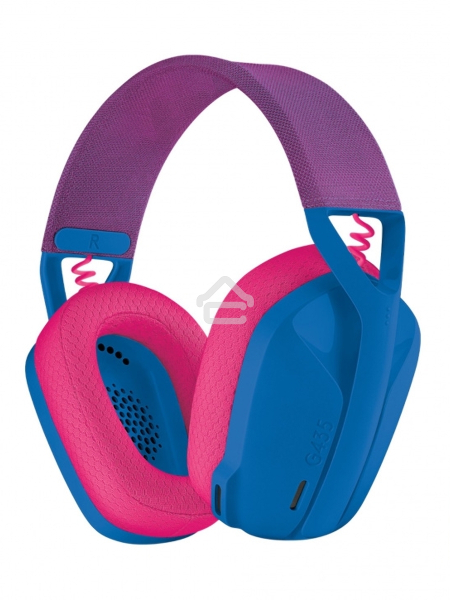 Гарнитура Logitech Headset G435 LIGHTSPEED Wireless Gaming BLUE - Retail