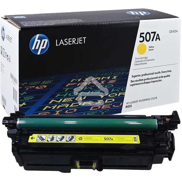 Картридж лазерный HP CE402A желтый CLJ M551 (6000стр.)