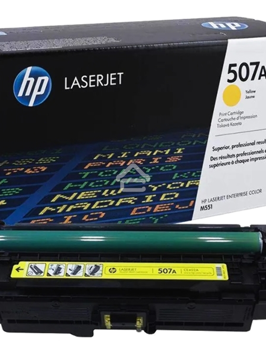 Картридж лазерный HP CE402A желтый CLJ M551 (6000стр.)