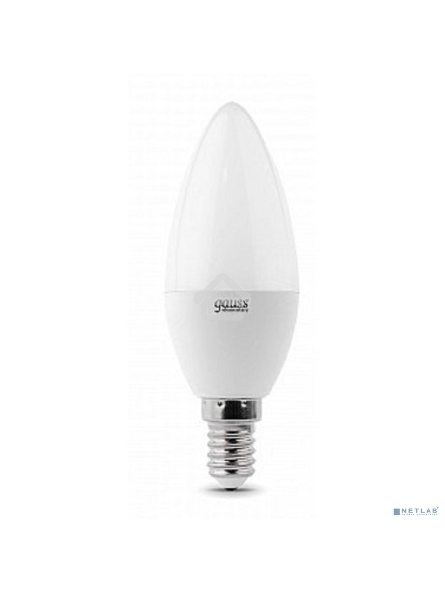 Лампа GAUSS LED Elementary Candle 6W E14 2700K Арт. LD 33116