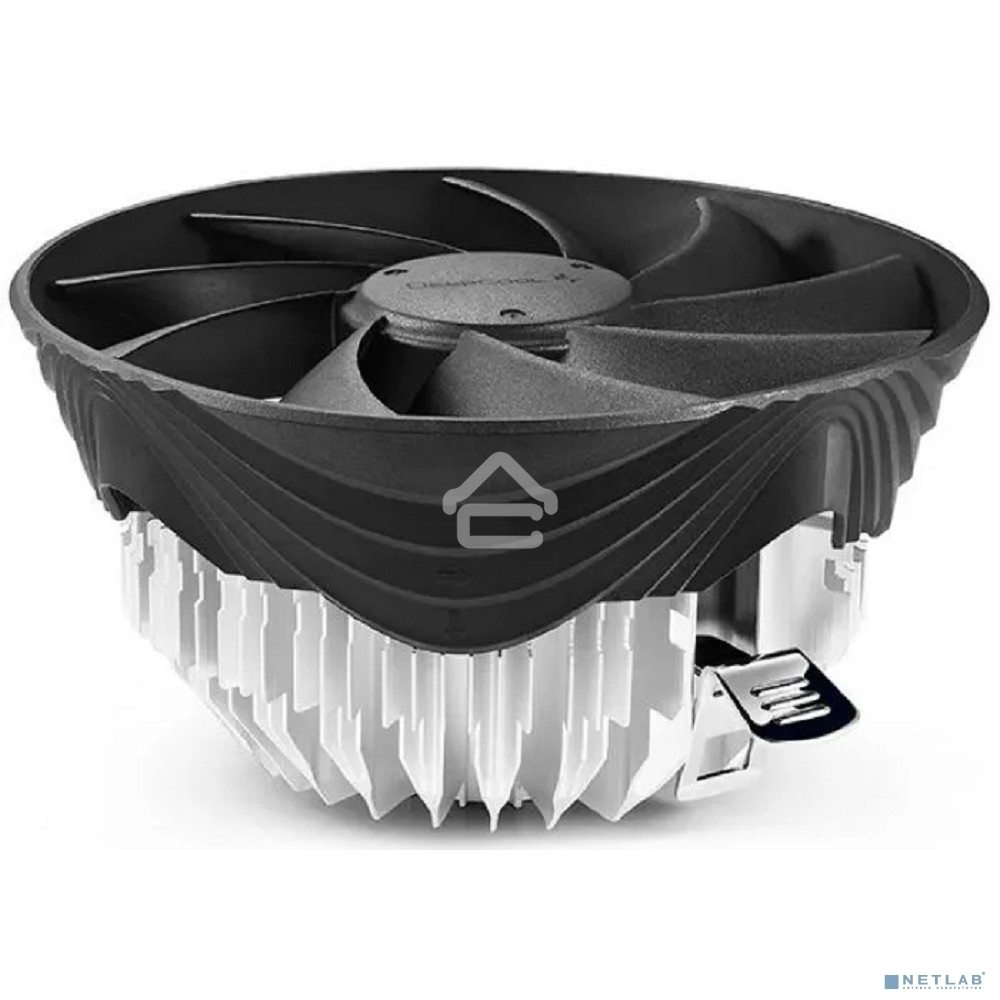 Кулер для процессора DEEPCOOL GAMMA HUNTER V2 черный/серебристый, 120 мм, алюминий, 1600 об/мин, 21 дБ, 3 pin, 95 Вт, 63.5 мм GAMMAHUNTER