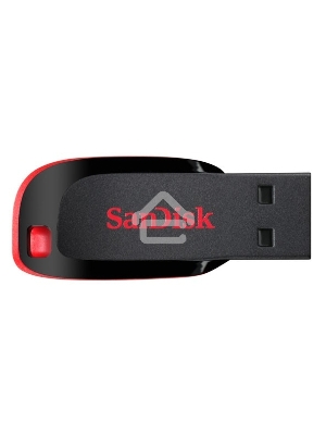 Флеш диск Sandisk 8Gb Cruzer Blade SDCZ50-008G-B35 USB2.0 черный
